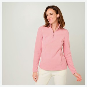 Толстовка женская InExtenso флисовая розовая