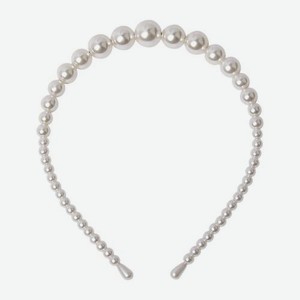Ободок для волос LAF Жемчуг в ассортименте 14*12*0.5см