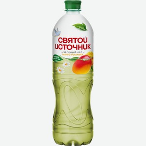 Холодный чай Святой источник Зеленый манго и ромашки 1л