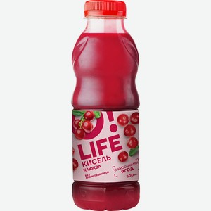 Кисель O!LIFE/ОЛАЙФ Клюква 500мл