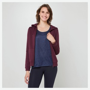 Толстовка женская InExtenso спортивная бордовая