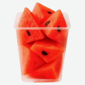 Арбуз свежий АШАН кусочки, вес цена за 100 г