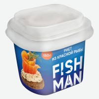 Риет из красной рыбы FISHMAN 150 гр п/б Европром ООО ЕВРОПРОМ ООО (производитель)