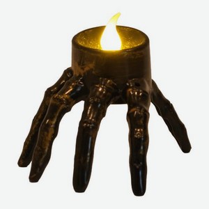 Фигурка LED Рука со свечой Halloween V032370