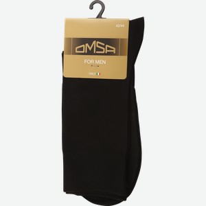 Носки мужские OMSA Classic р. 39–41, 42–44, 45–47, черные, Арт. 203