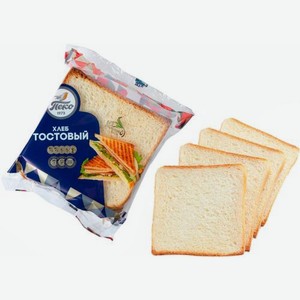 Хлебец сдобный тостовый нарезанный ХК Пеко 170г