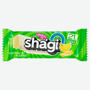 Батончик протеиновый Protein Rex Shagi с бананом, 40 г