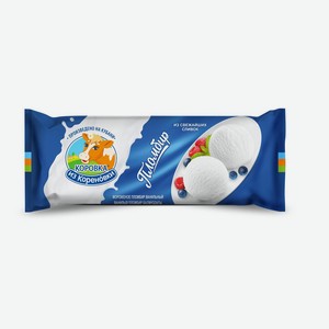 Мороженое Пломбир Ванильный Коровка Из Кореновки 400г