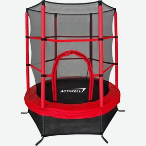 Батут ACTIWELL с внутренней сеткой 140х140х160см TRMI-55-A, Китай