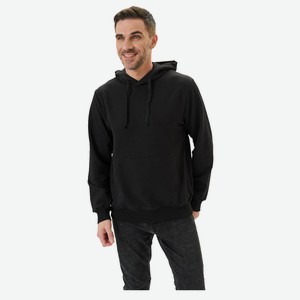 Худи Basic ПЕТЛЯ черная (44-46S)