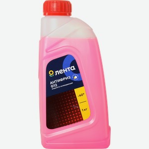 Антифриз ЛЕНТА красный G12, 1кг