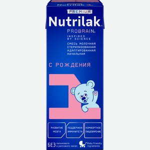 Смесь молочная NUTRILAK Premium 1, с 0 месяцев, 200г