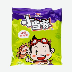 Лапша-чипсы Литл Мастер Со Вкусом Тушеной Говядины 20г М/у