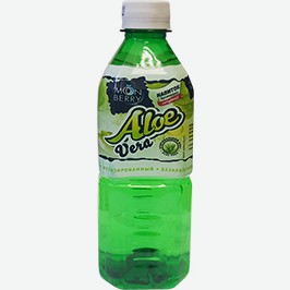Напиток Мон Берри, С Кусочками Алоэ, Негазированный, 0,5 Л