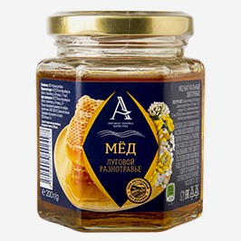 Мёд А, Луговой, Разнотравье, 200 Г