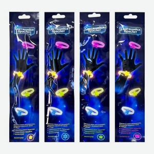 Браслет новогодний светящийся неоновый KMP2403MM в ассортименте