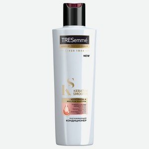 Кондиционер для волос Tresemme Keratin Smooth разглаживающий, 400 мл, пластиковая бутылка