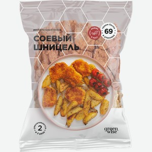 Шницель соевый GREENWISE Протекс-М, из текстурированной соевой муки, 150г