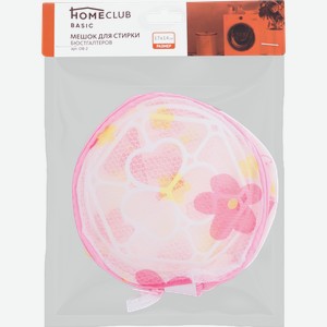 Мешок для стирки бюстгальтеров HOMECLUB 17х14см, на молнии