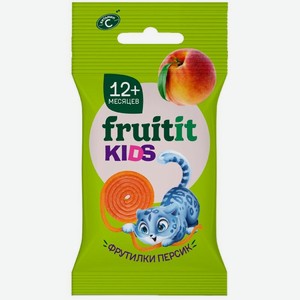 Пастилки Fruit It Kids Фрутилки Персик, 15г