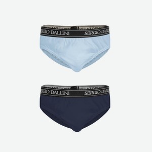 Трусы-слипы детские (для мальчиков) набор (серые, темно-синие) SERGIO DALLINI SG002-4 2 шт размер 12