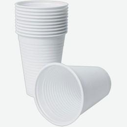 Стакан Мистерия белый 0.2л 0.2