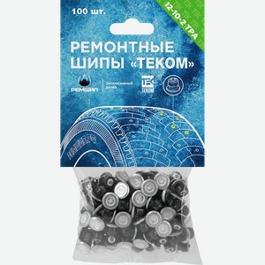 Шипы ремонтные ТЕКОМ 12-10-2ТРА, 100шт