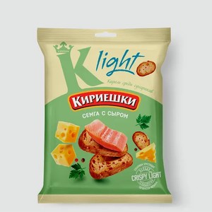 Сухарики «Кириешки Light» «Сёмга с сыром», 33 г