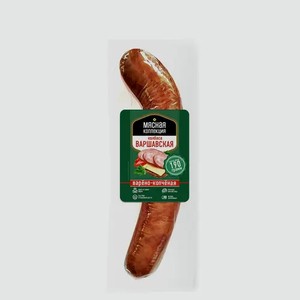 Колбаса «Мясная коллекция» Варшавская варено-копченая, 180 г
