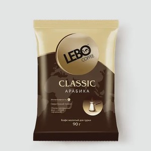 Кофе молотый «LEBO» арабика для турки, 90 г