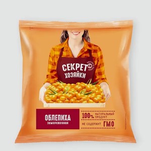 Облепиха «Секрет хозяйки» быстрозамороженная, 300 г
