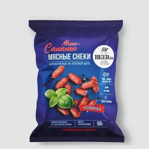 Мясной снек «Beerka» Мини-салями, 50 г