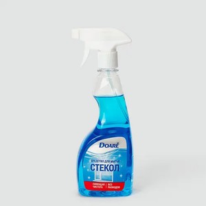 Моющее средство «Doare» для стекол и зеркал, 500 мл