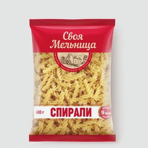 Макаронные изделия «Своя Мельница» Спирали, 400 г