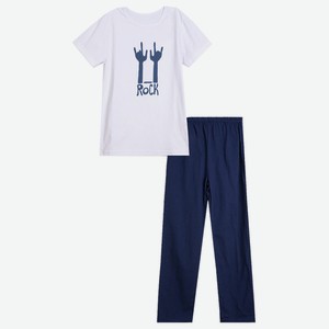 Пижама: футболка, брюки 880192