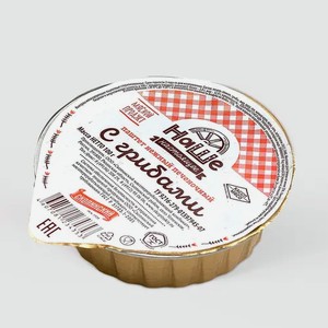 Паштет нежный «Наше настоящее» печеночный с грибами, 100 г