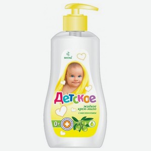 Крем-мыло жидкое Весна Детское с маслом Оливы, 280 мл