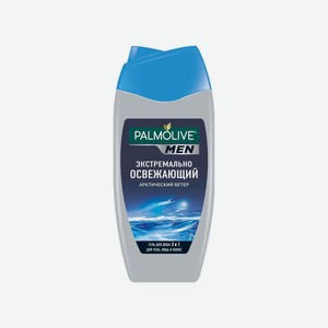 Гель для душа мужской Palmolive Men 3 в 1 Экстремально освежающий Арктический ветер, 250 мл