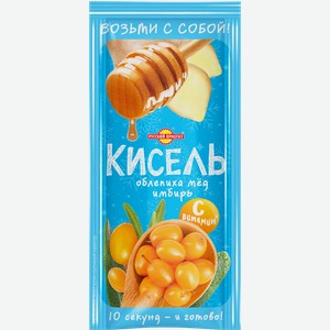 Кисель РУССКИЙ ПРОДУКТ Облепиха, мед и имбирь, 30г