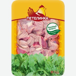 Желудки куриные ПЕТЕЛИНКА мышечные, 450г