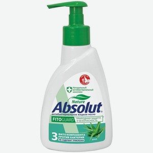 Мыло жидкое Absolut Nature FitoGuard Антибактериальное Алоэ, 250 мл