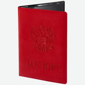 STAFF Обложка для паспорта Герб, Красный