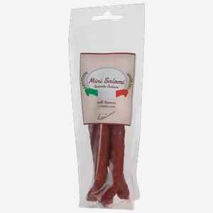 Колбаски сыровяленые Mini Salami с хамоном 80 г