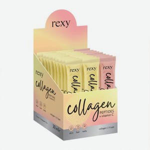 Концентрат для приготовления коллагенного напитка лимон-ваниль/нейтральный вкус Rexy Yong 6г в ассортименте