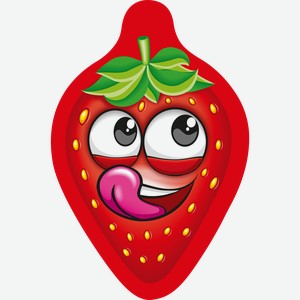 Мармелад жевательный КАНДИ КЛАБ Клубничка с кислой начинкой, 12г