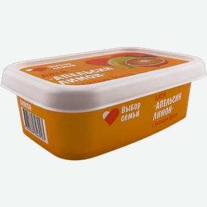 Джем ВЫБОР СЕМЬИ Апельсин–Лимон, 180г