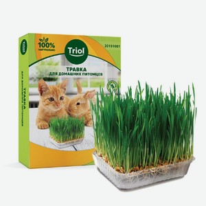 Травка для домашних питомцев Triol, 70г