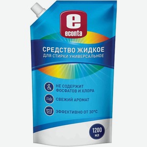 Средство для стирки Econta Универсальное жидкое 1.2л, 1.2 л