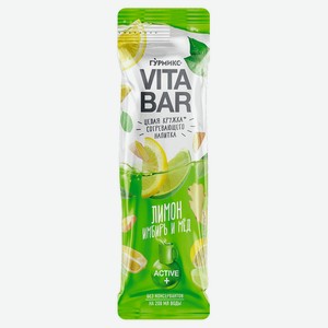 Основа для приготовления напитка «Гурмикс » Vitabar лимон имбирь мед, 25 мл