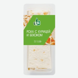 Ролл «Великоросс» с курицей и беконом, 110 г